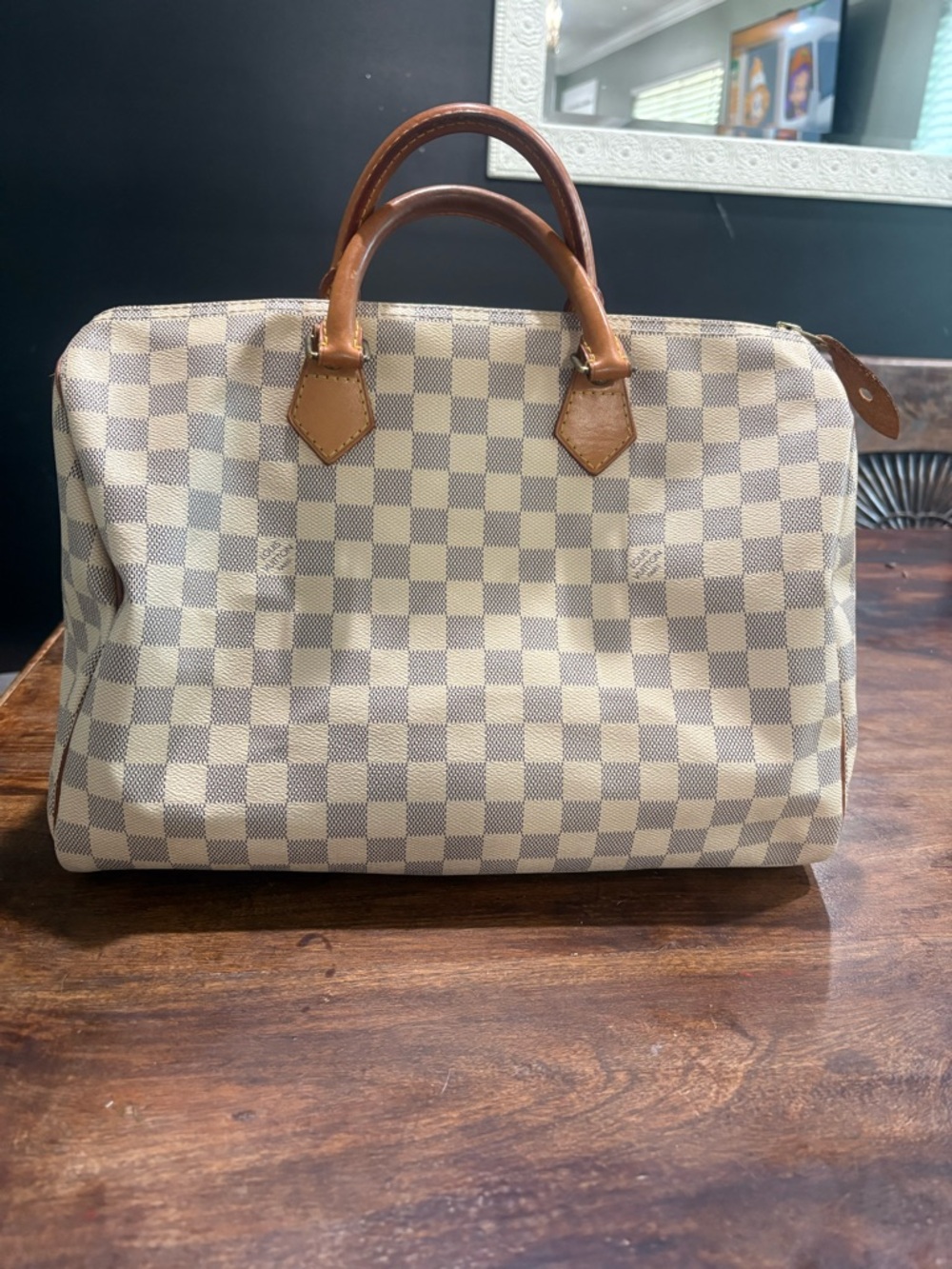 Louis Vuitton speedy 30 Damier azur